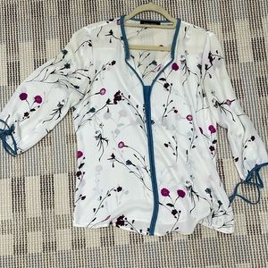 Ivanka Trump floral blouse